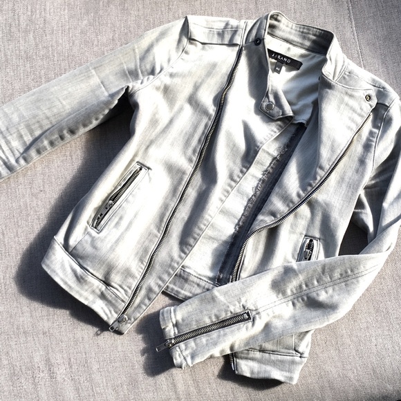 J Brand Moto Jean Jacket - Picture 1 of 5